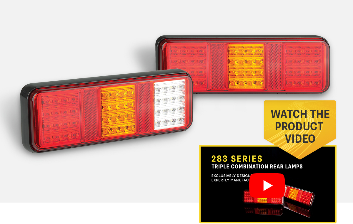 Product Focus - 283 Series Triple Combination Rear Lamps